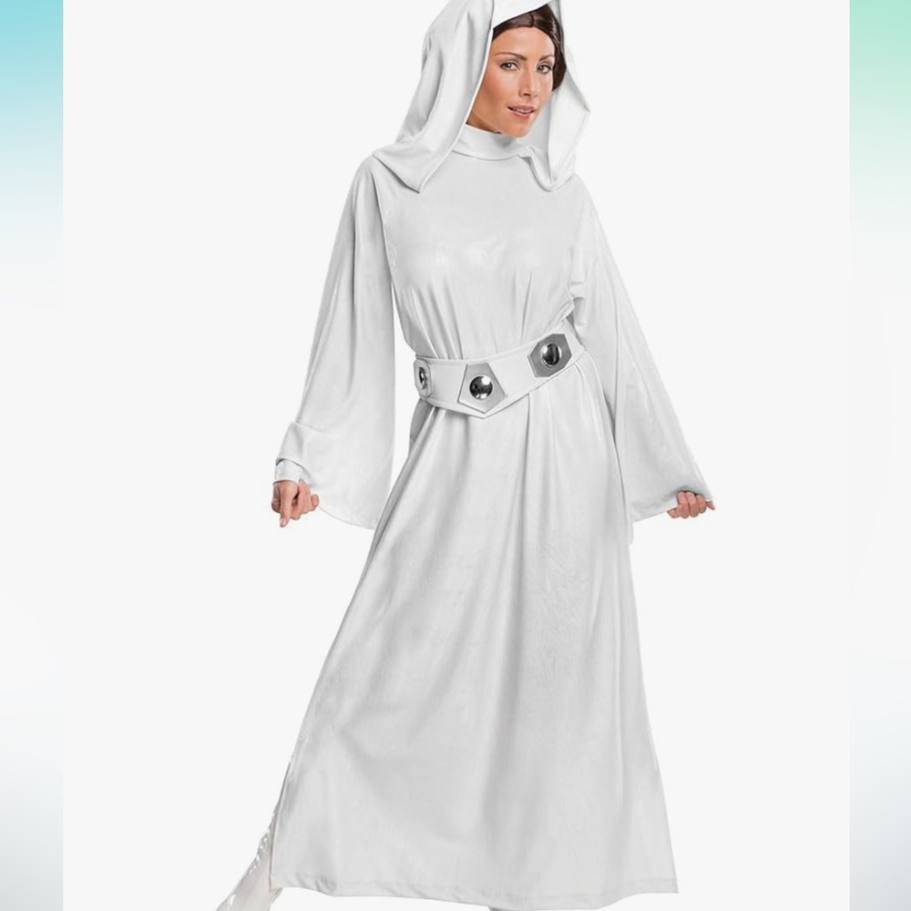 NWOT Rubies Star Wars Princess Leia Adult Costume Medium. *Smoke Free Home*